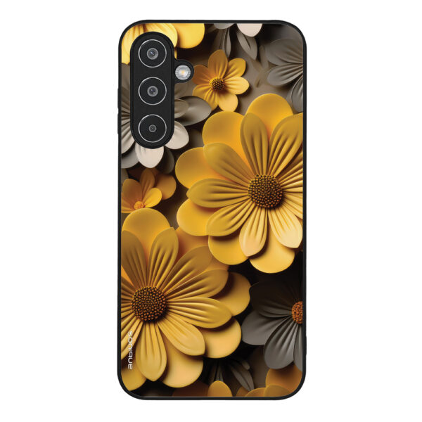 Θήκη Sonique 3D Flower Series για Samsung Galaxy M35 5G Κίτρινο