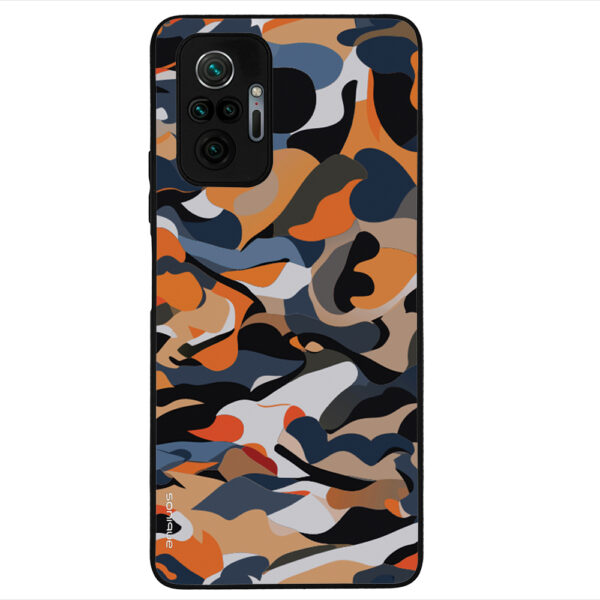 Θήκη Sonique Camouflage Army Series για Xiaomi Redmi Note 10 Pro Πορτοκαλί