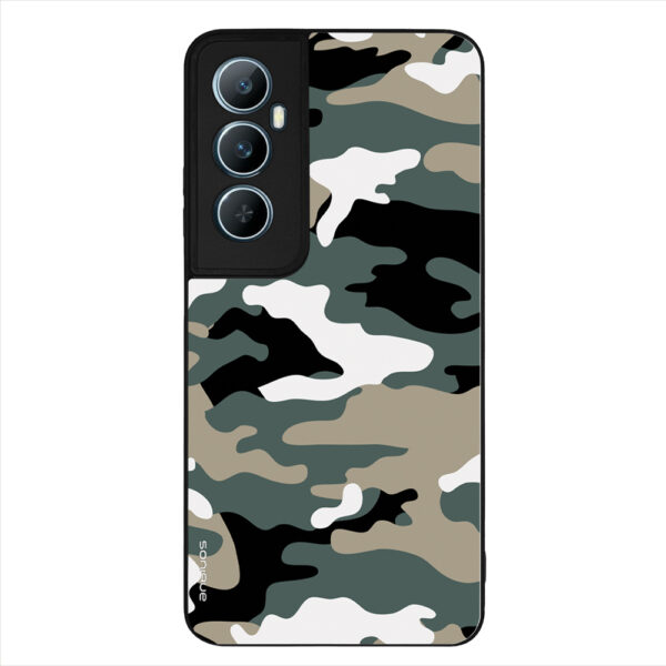 Θήκη Sonique Camouflage Army Series για Realme C65 4G Χακί