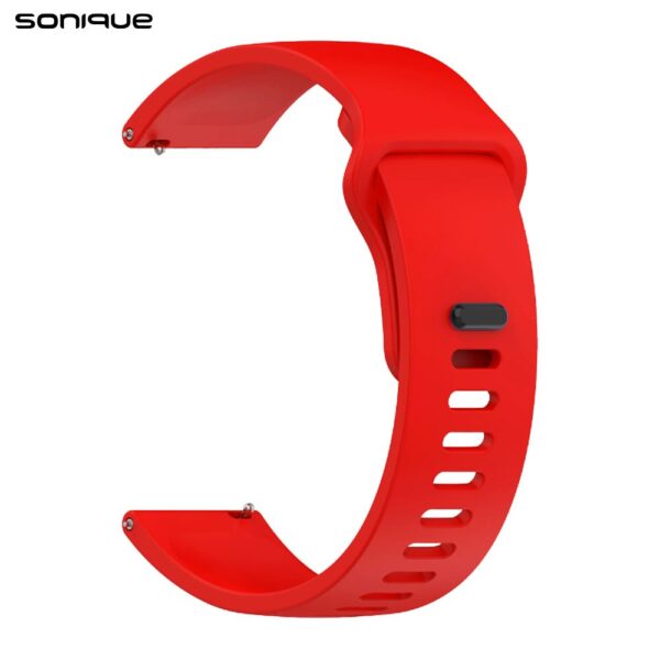 Λουράκι Σιλικόνης Sonique Color για Xiaomi Redmi Watch 5 Active / Redmi Watch 5 Lite Κόκκινο