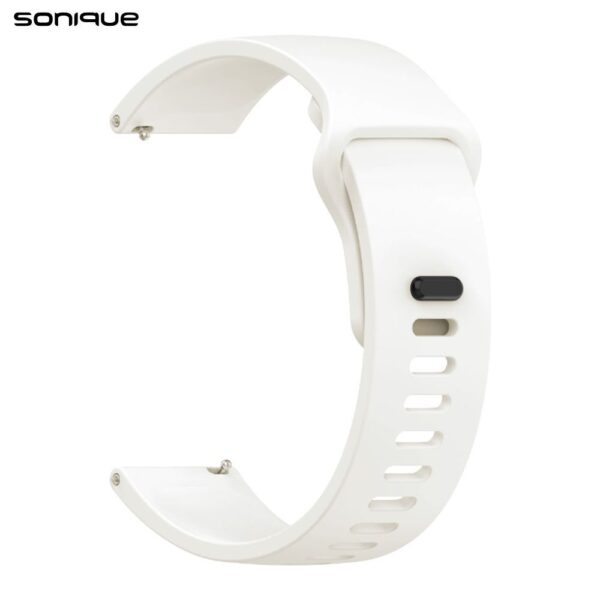 Λουράκι Σιλικόνης Sonique Color για Xiaomi Redmi Watch 5 Active / Redmi Watch 5 Lite Λευκό