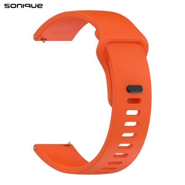Λουράκι Σιλικόνης Sonique Color για Xiaomi Redmi Watch 5 Active / Redmi Watch 5 Lite Πορτοκαλί