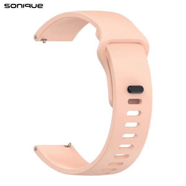 Λουράκι Σιλικόνης Sonique Color για Xiaomi Redmi Watch 5 Active / Redmi Watch 5 Lite Ροζ