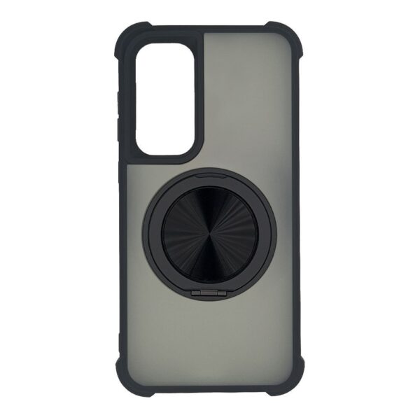 Θήκη Magnetic MagMatte Ring Sonique Samsung Galaxy S24 FE Μαύρο